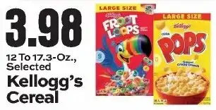 IGA Kellogg's Cereal offer