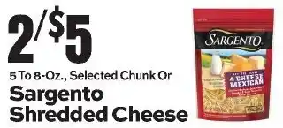 IGA Sargento Shredded Cheese offer