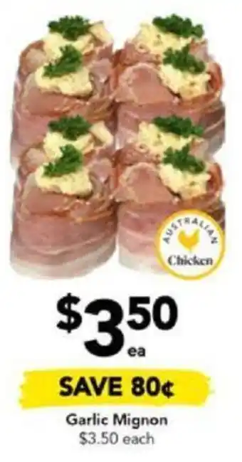 Drakes Garlic Mignon offer