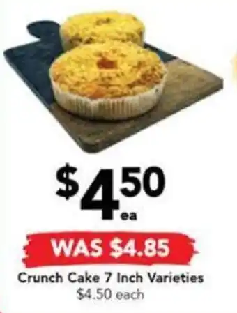 Drakes Crunch Cake 7 inch Varieties offer