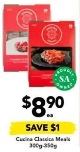 Drakes Cucina Classica Meals 300g-350g offer
