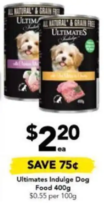 Drakes Ultimates Indulge Dog Food 400g offer