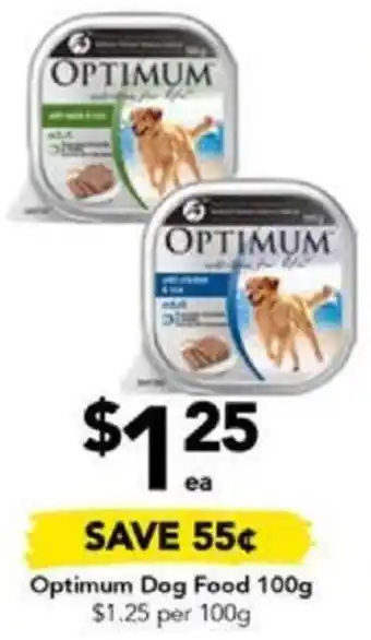 Drakes Optimum Dog Food 100g offer