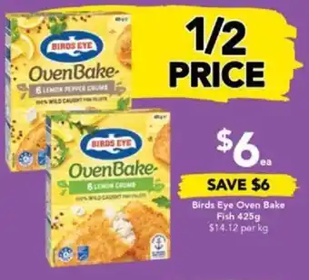 Drakes Birds Eye Oven Bake Fish 425g offer