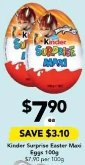 Kinder Surprise Easter Maxi Eggs 100g