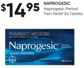 Naprogesic Period Pain Relief 24 Tablets