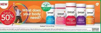 Terry White Centrum Selected Range offer