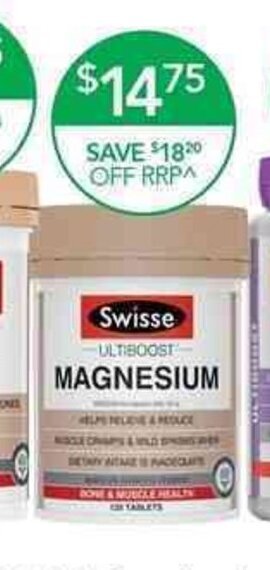 Terry White Swisse Ultiboost Magnesium offer