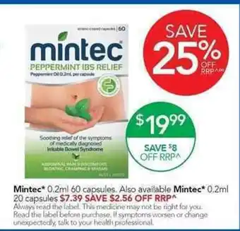 Mintec 0.2ml 60 Capsules