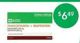 Terry White Paracetamol + Ibuprofen offer