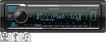 Autopro Kenwood 1DIN 200W Dual Bluetooth Media Receiver offer