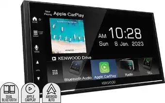 Autopro Kenwood 6.8” 200W AV CarPlay Android Auto Receiver offer