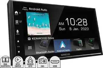 Autopro Kenwood 6.8” AV Wireless Carplay Android Auto Rec 200W offer