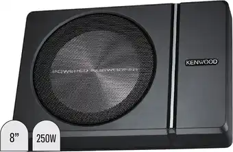 Autopro Kenwood 8” Hideaway Compact Powered Subwoofer offer