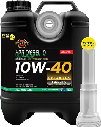 Autopro Penrite HPR Diesel 10 10W40 10L offer