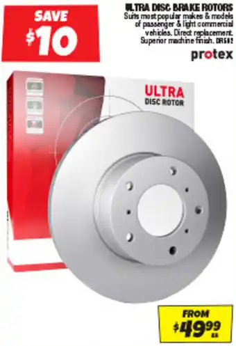 Autobarn ULTRA DISC BRAKE ROTORS offer