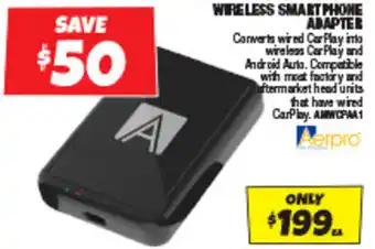 Autobarn WIRELESS SMARTPHONE ADAPTER offer