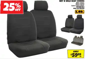 Autobarn WET N WILD SEAT COVERS offer