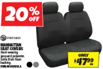 Autobarn MANHATTAN SEAT COVERS offer