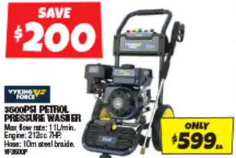 Autobarn 3500PSI PETROL PRESSURE WASHER offer