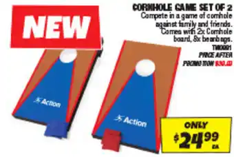 Autobarn CORNHOLE GAME SET OF 2 offer