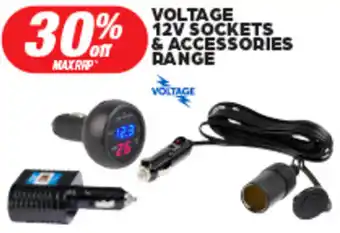 Autopro VOLTAGE 12V SOCKETS & ACCESSORIES RANGE offer