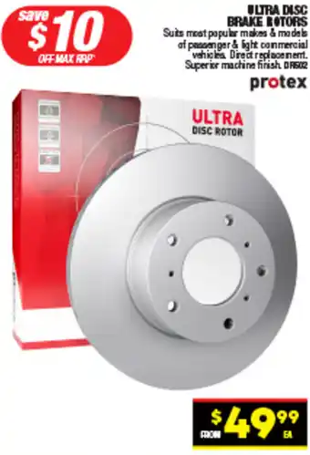 Autopro ULTRA DISC BRAKE ROTORS offer