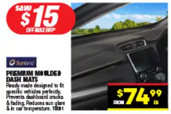 Autopro PREMIUM MOULDED DASH MATS offer