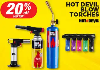 HOT DEVIL BLOW TORCHES