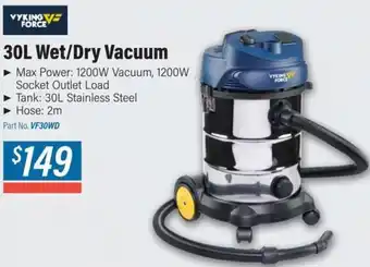 Burson Auto Parts 30L Wet/Dry Vacuum offer