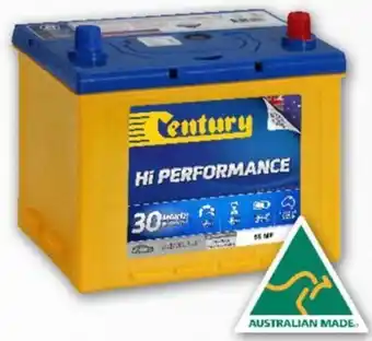 Burson Auto Parts Century Hi Performance Batteries 650 CCA offer