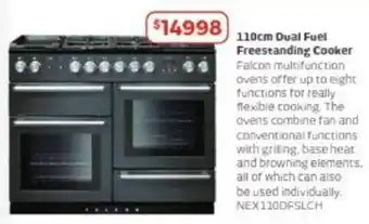 Retravision 110cm Dual Fuel Freestanding Cooker offer