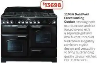 Retravision 110cm Dual Fuel Freestanding Cooker offer
