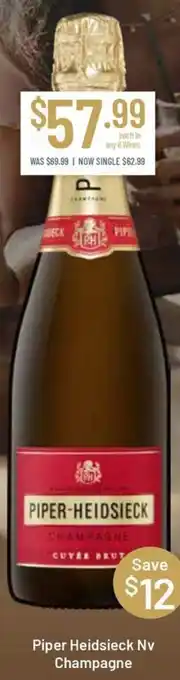 Piper Heidsieck Nv Champagne