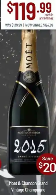 Moet & Chandon Grand Vintage Champagne