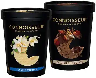 IGA Connoisseur Gourmet Ice Cream 1 Litre Selected Varieties offer