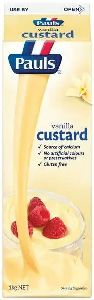 IGA Pauls Vanilla Custard 1kg offer