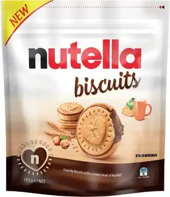 IGA Nutella Biscuits 193g offer