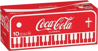 IGA Coca-Cola 10x375mL Selected Varieties offer