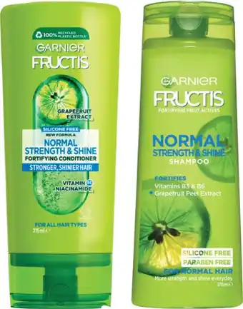 IGA Garnier Fructis Shampoo or Conditioner 315mL Selected Varieties offer