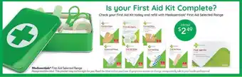 Medissentials First Aid Selected Range