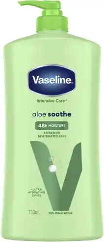Coles Vaseline Intensive Care Body Lotion 750mL offer
