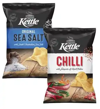 Coles Kettle Potato Chips 150g-165g offer