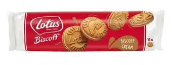 Coles Lotus Cream Biscuits 110g offer