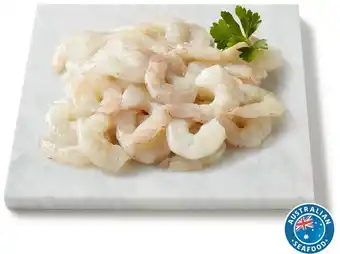 Coles Coles Australian Thawed Raw Banana Prawn Meat offer