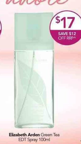 Terry White Elizabeth Arden Green Tea EDT Spray 100ml offer