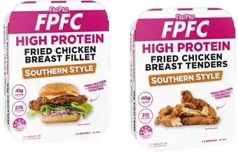 Coles FPFC Chicken Breast Tenders or Burgers Southern Style 300g offer