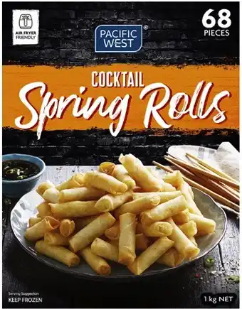 Coles Pacific West Cocktail Spring Rolls 1kg offer