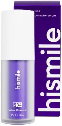 Coles Hismile V34 Colour Corrector Teeth Whitening Serum 30mL offer