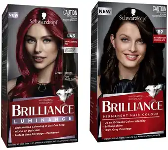Coles Schwarzkopf Brilliance Colourant 1 Pack offer